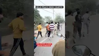 DELHI POLICE PHYSICAL TRAINING PARA DEFENCE ACADEMY ROHTAK #delhipolice #1600mtrruning #army