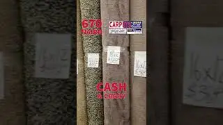 Catch the Deals with HUGE SAVINGS On All Carpet Remnants #ad #shorts