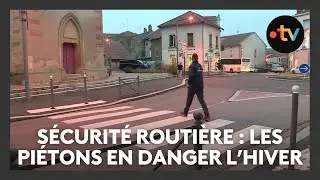 S&eacute;curit&eacute; routi&egrave;re : les pi&eacute;tons sont plus en danger en hiver