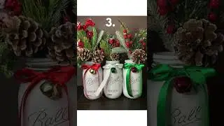 DIY Christmas Mason Jar Magic You NEED to Try #christmasinspiration #chirstmasdecor #christmastree