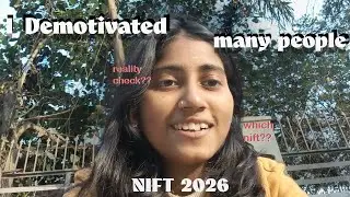 Don't get demotivated | My nift journey from rank 7500 to 1075 | Nift 2026 preparation 