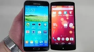 Samsung Galaxy S5 vs Google Nexus 5 - Quick Look!