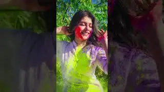 👩🏽&zwj;🎤🤩Guys! let's Play Holi🎨   | #ForU Template |