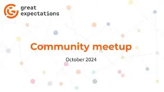 Community meetup: October 2024
