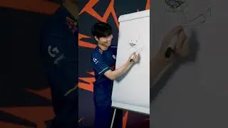 Next generation of artists? 🎨 | LEC Pros draw favorite Champions