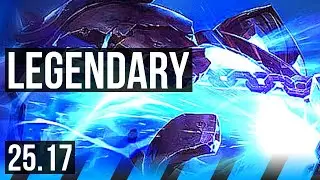 XERATH vs LUX (MID) | 15/0/13, Legendary | EUW Master | 25.17