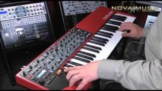 Novamusik.com Nord Wave Synthesizer Full Demo (Part 1 of 2)