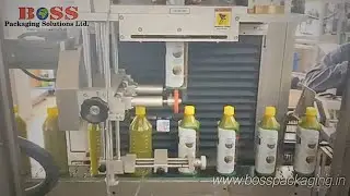 Shrink Sleeve Applicator Machine with Steam Tunnel