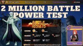 Naruto Online - 2 Million Battle Power