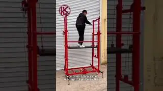 Movable and portable electric scaffold lift platform 2m-12m 300kg  #lifter #lifting #liftplatform