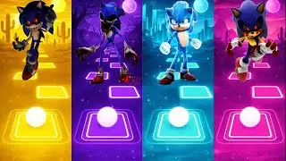 💜Sonic EXE X4💜Tiles hop EDM Rush!!!