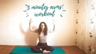 5 minutes Toned and defined arms workout - No equipment needed