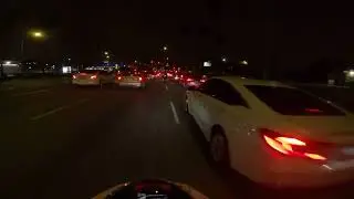 night out with a bmw s1000rr and a pro stunter