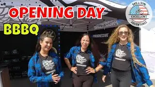 Opening Day Bikes, Blues & BBQ We take you around all the venues  in Roger Arkansas  #pigtrailHD