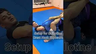 Setup for Guillotine Choke - Create Head / Neck exposure - Advanced BJJ for MMA