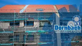 Haustrennung, Doppelhaus, Schallbrücken beseitigen mit Seilsäge - Dornbach Spezialabbruch GmbH