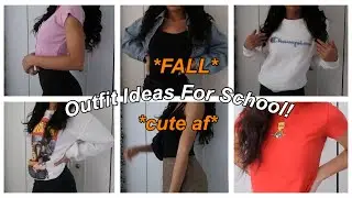 *CUTE* Outfit ideas for fall & school! | fall 2019