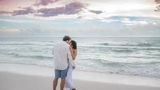 Dreamy Wedding Elopement in Seaside Beach on 30A