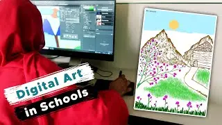 Digital Art in Schools | Tareen Education Foundation Brings Digital Art to Students!
