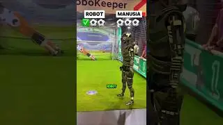 Pertandingan Robot vs Manusia Untuk Mencetak Gol ⚽