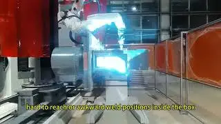 Scissor Lift Hydraulic Pallet Box Robotic Welding | AGR Automation Solution