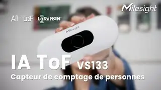 Capteur de comptage de personnes IA ToF VS133 (Fran&ccedil;ais)