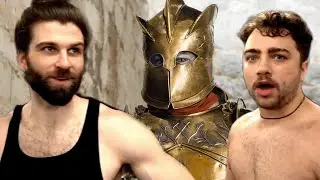 Exercising with The Mountain from Game of Thrones!