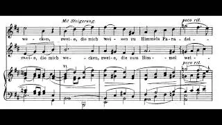 Abendsegen (Hänsel und Gretel - E. Humperdinck) Score Animation