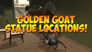 Goat Simulator - All 27 Golden Goat Statue Locations!