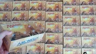 Amonkhet Booster Box Opening ....I found a Yu-Gi-Oh! card in my packs!? Glitch?