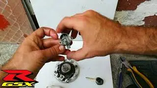 Reparar Tapon de combustible Motocicleta Suzuki GSXR 600 750 1000 kawasaki Honda Yamaha