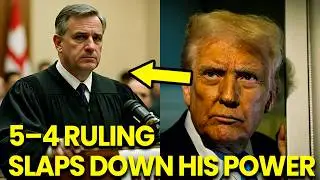 Trump's Supreme Court Pick TURNS on Him in Devastating 5-4 Decision!!