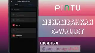 Tutorial Pintu : Menambahkan E-Wallet | Review Aplikasi Pintu #InvestasiCryptoJadiGampang