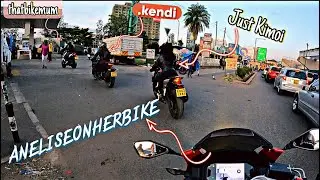 Lady Bikers Night Ride | Jamuhuri Park to Roysambu – Nairobi Traffic Cruise Part ONE