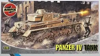 Танк Panzer IV F1/F2, Airfix 1:76