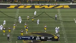 Penn State BLOCKS the FG and SCORES vs. Iowa | 10/18/25
