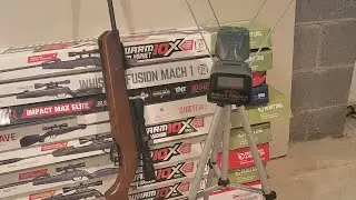 Ruger Impact Max Elite .22 Chronograph, Grouping Air Rifle