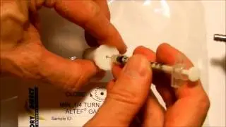 Gas Sampling Bags Polypropylene Screw Cap Combo Valve