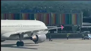 Sundair A320 Taxi and Shutdown Varna/VAR/LBWN