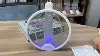 Best 180&deg; folding electric mosquito swatter USB rechargeable