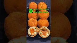 10 minutes healthy breakfast recipe🥚🍞Spicy egg bread bonda in tamil🍞🥚spicy egg bread snacks #shorts