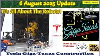 Huge Deliveries, Concrete Vaults, Roof Solar & HVAC Changes. 6 Aug 2025 Giga Texas Update (07:55AM)