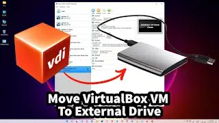 Как переместить виртуальную машину VirtualBox на внешний или внутренний диск для экономии места