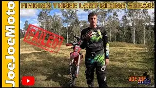 LOST ENDURO RIDING AREAS!!