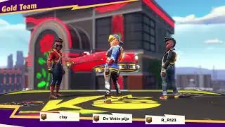Knockout City - 3 vs 3 Team KO - 4K 60FPS Xbox Series X Gameplay