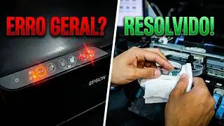 Erro geral na Epson: veja como identificar o defeito passo a passo!