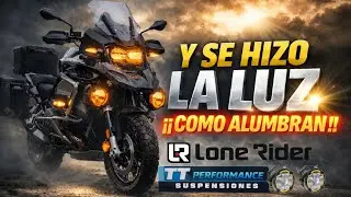 instalaci&oacute;n y montaje luces LONE RIDER