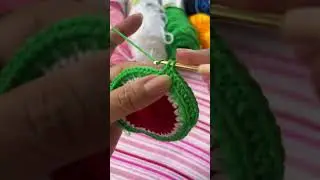 Making watermelon keychain #keychain #watermelon #cute #wow #easy #shorts #short #shortvideo #reels