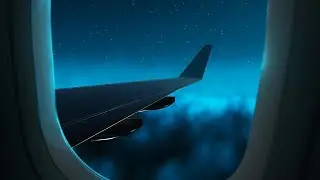 Airplane White Noise in 1st Class  Sleep, Study, Focus  10 Hour Plane Sound