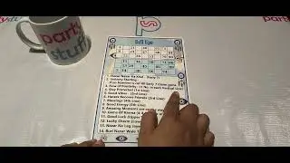 Evil Eye Theme Duet Grid Kukuba Tambola Housie for Party (list6638_1)